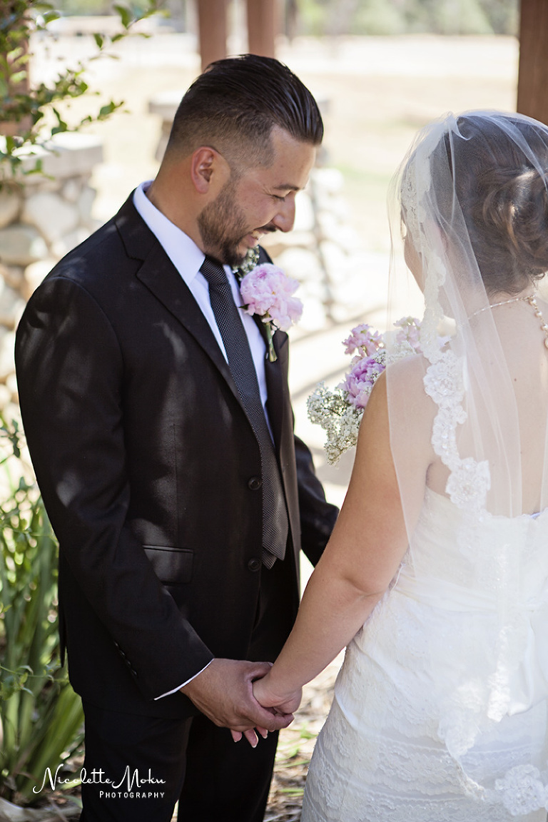 Riverside wedding, outdoor wedding, intimate wedding, diy wedding, homemade bouquet, citrus historical park wedding, I.E wedding, small wedding, california state historical park, orange grove wedding, citrus grove wedding, summer wedding, I.E wedding photographer, Riverside wedding photographer, Nicolette Moku Photography wedding, peony bouquet, Inland Empire wedding photographer, black and white wedding photos