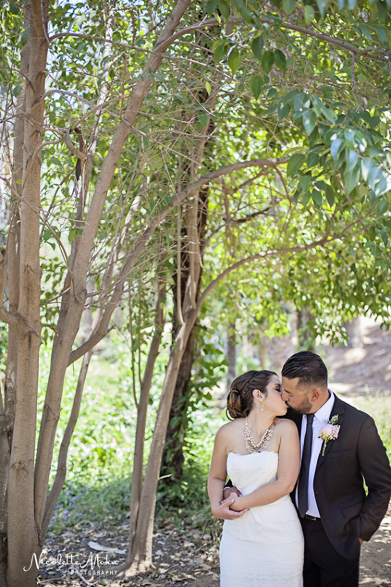 Riverside wedding, outdoor wedding, intimate wedding, diy wedding, homemade bouquet, citrus historical park wedding, I.E wedding, small wedding, california state historical park, orange grove wedding, citrus grove wedding, summer wedding, I.E wedding photographer, Riverside wedding photographer, Nicolette Moku Photography wedding, peony bouquet, Inland Empire wedding photographer, black and white wedding photos