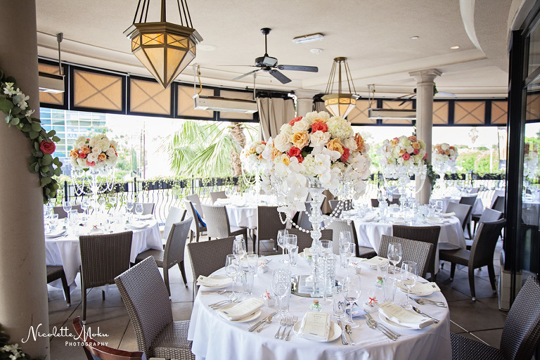 sofitel hotel wedding, west los angeles wedding, arcadia wedding, church wedding, los angeles church wedding, restaurant reception, terrace reception, black and white wedding portraits, coral wedding, irises designs wedding, el capital grille wedding, tiffany wedding rings, natural light wedding photography, flash wedding photography, los angeles wedding photographer, west los angeles wedding photographer, west l.a wedding photographer, whittier wedding photographer