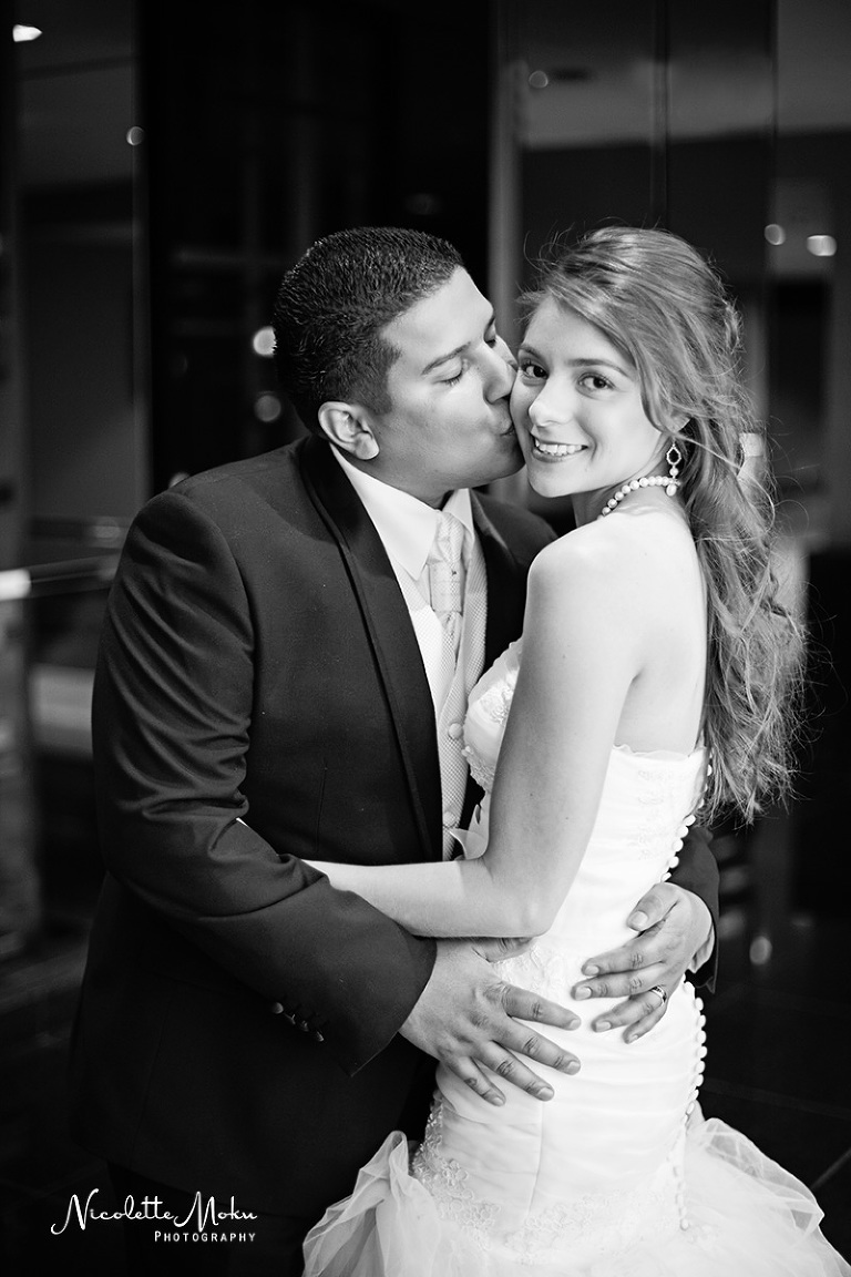 sofitel hotel wedding, west los angeles wedding, arcadia wedding, church wedding, los angeles church wedding, restaurant reception, terrace reception, black and white wedding portraits, coral wedding, irises designs wedding, el capital grille wedding, tiffany wedding rings, natural light wedding photography, flash wedding photography, los angeles wedding photographer, west los angeles wedding photographer, west l.a wedding photographer, whittier wedding photographer