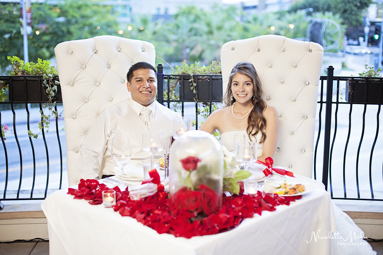 sofitel hotel wedding, west los angeles wedding, arcadia wedding, church wedding, los angeles church wedding, restaurant reception, terrace reception, black and white wedding portraits, coral wedding, irises designs wedding, el capital grille wedding, tiffany wedding rings, natural light wedding photography, flash wedding photography, los angeles wedding photographer, west los angeles wedding photographer, west l.a wedding photographer, whittier wedding photographer