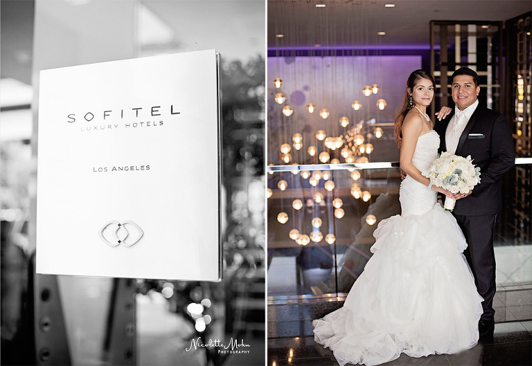 sofitel hotel wedding, west los angeles wedding, arcadia wedding, church wedding, los angeles church wedding, restaurant reception, terrace reception, black and white wedding portraits, coral wedding, irises designs wedding, el capital grille wedding, tiffany wedding rings, natural light wedding photography, flash wedding photography, los angeles wedding photographer, west los angeles wedding photographer, west l.a wedding photographer, whittier wedding photographer