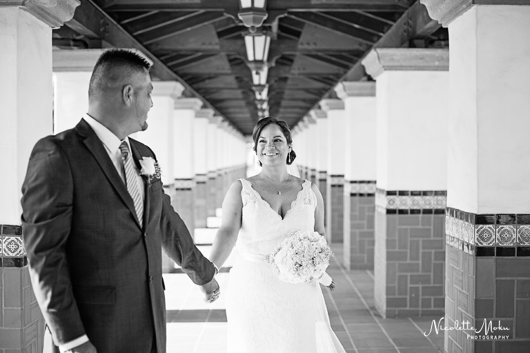 Orange county wedding, black and white wedding photos, romantic wedding, santa ana wedding, santa ana courthouse wedding, old church wedding, ballroom wedding, orange county wedding photographer, los angeles wedding photographer, paola jurado, jose leon, diy wedding invitation, santa ana train station wedding, santa ana wedding photographer