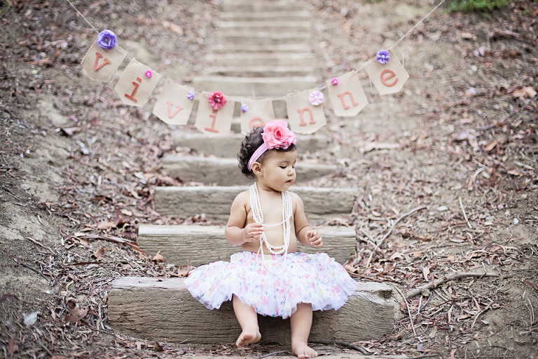 rustic child portrait, rustic park family pictures, one year old portraits, first birthday pictures, tutu birthday outfit, murphy ranch park pictures, murphy ranch child portraits, whittier family photographer, whittier child photographer, little girl 1st birthday pictures