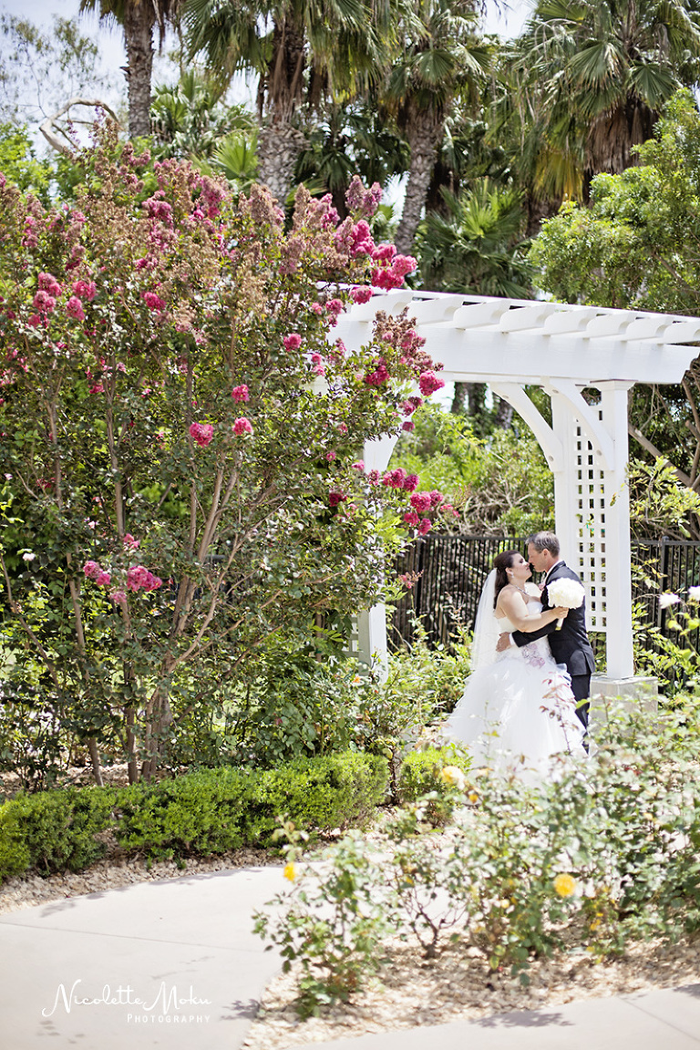 newport beach wedding, orange county wedding, outdoor wedding, gazebo wedding, newport beach marriott hotel & spa wedding, events by robin, tavola linen, gorgeous wedding cake, pink and grey wedding, summer wedding, southern california wedding, dave forsythe, ashley forsythe, betsey johnson wedding shoes, first look, white peony wedding bouquet, hotel wedding, orange county wedding photographer, newport beach wedding photographer, los angeles wedding photographer