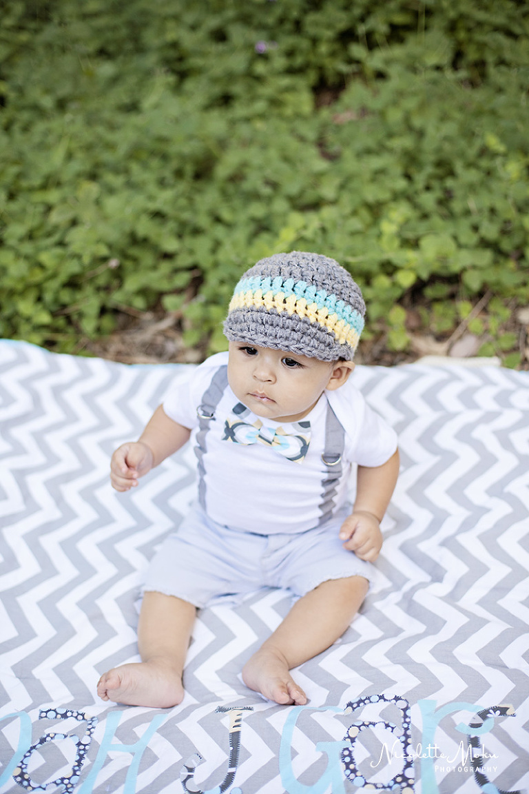 6 month old pictures, baby pictures, baby portraits, cute bow tie, murphy ranch baby pictures, murphy ranch family photos, whittier baby photographer, whittier family photographer, whittier photographer