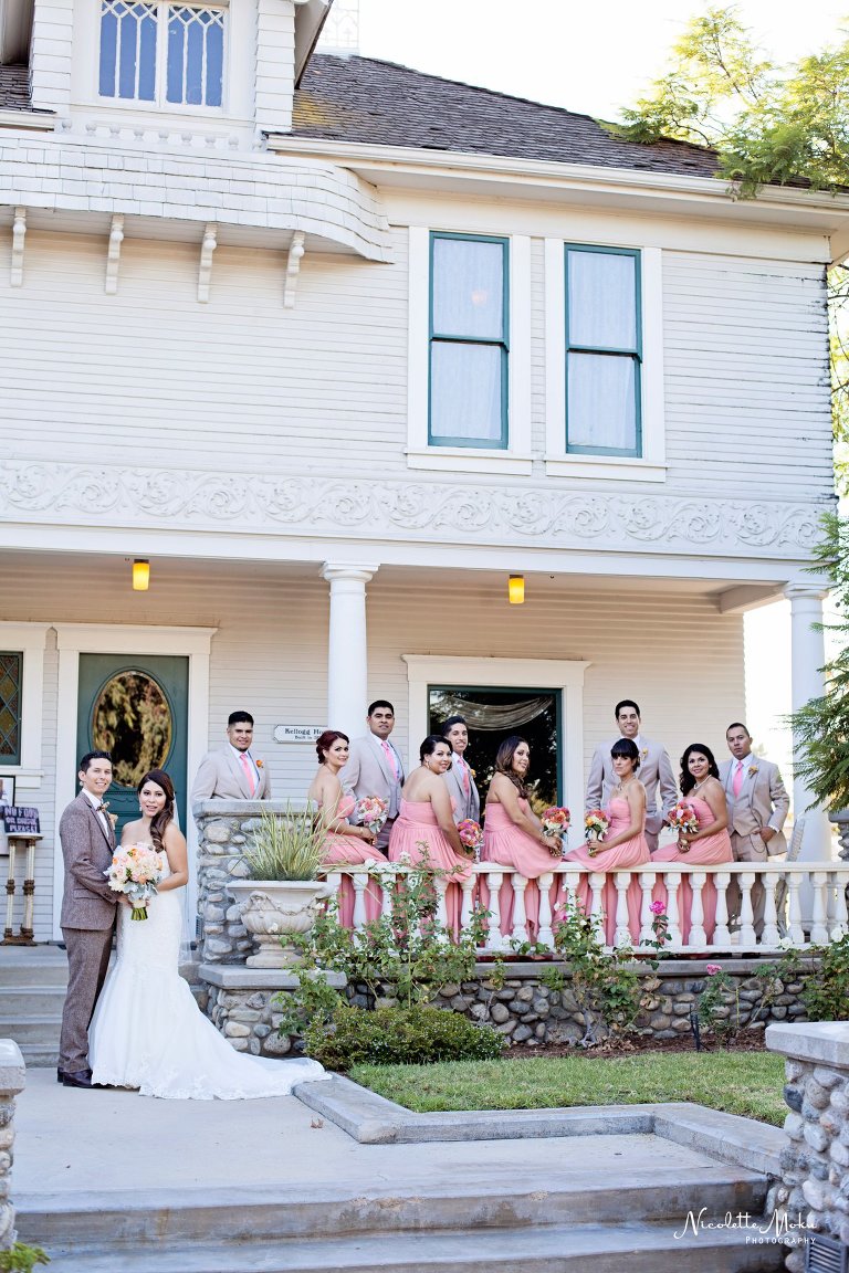 orange county wedding, orange county wedding photographer, diy wedding, coral wedding, coral garden wedding, spanish decorated wedding, spanish garden wedding, outdoor wedding, outdoor reception, santa ana wedding, oc wedding, heritage museum wedding, vintage inspired tux, tweed tux, unique bow tie, romantic outdoor wedding, romantic garden wedding, sunset wedding portraits, los angeles wedding, la county wedding photographer, santa ana photographer, santa ana wedding photographer, santa ana lifestyle photographer, heritage museum photographer