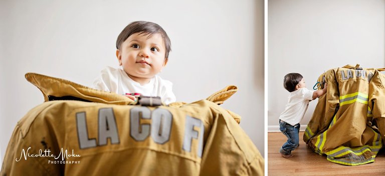 whittier family photographer, at home portraits, 1st birthday photos, boys 1st birthday portraits, star wars portraits, star wars themed portraits, kings hawaiian bakery, kings hawaiian cake, firefighter birthday pictures, firefighter themed portraits, baby fireman, la co fd, los angeles county fire department portraits, cake smash, baby's 1st birthday, cake smash session, 1st birthday cake smash, whittier baby photographer, la family photographer, los angeles family photographer, los angeles cake smash, at home portrait session, lifestyle family photographer