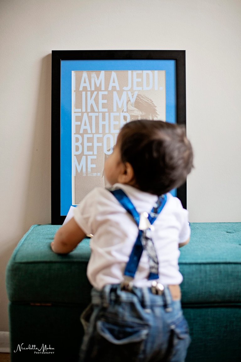 whittier family photographer, at home portraits, 1st birthday photos, boys 1st birthday portraits, star wars portraits, star wars themed portraits, kings hawaiian bakery, kings hawaiian cake, firefighter birthday pictures, firefighter themed portraits, baby fireman, la co fd, los angeles county fire department portraits, cake smash, baby's 1st birthday, cake smash session, 1st birthday cake smash, whittier baby photographer, la family photographer, los angeles family photographer, los angeles cake smash, at home portrait session, lifestyle family photographer