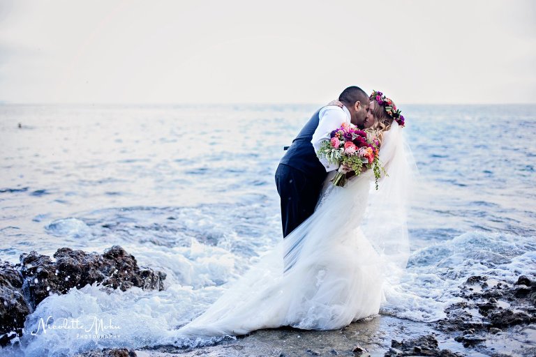 beach trash the dress, beach wedding, elaine traches, flower crown wedding photos, formal wedding portraits on the beach, laguna beach family photographer, laguna beach wedding, laguna beach wedding photographer, oc wedding photographer, orange county wedding photographer, outdoor wedding, tide pool wedding photos, trash the dress, trash the dress session, water trash the dress, wedding photos in the water, wedding photos on the beach, whimsical wedding portraits
