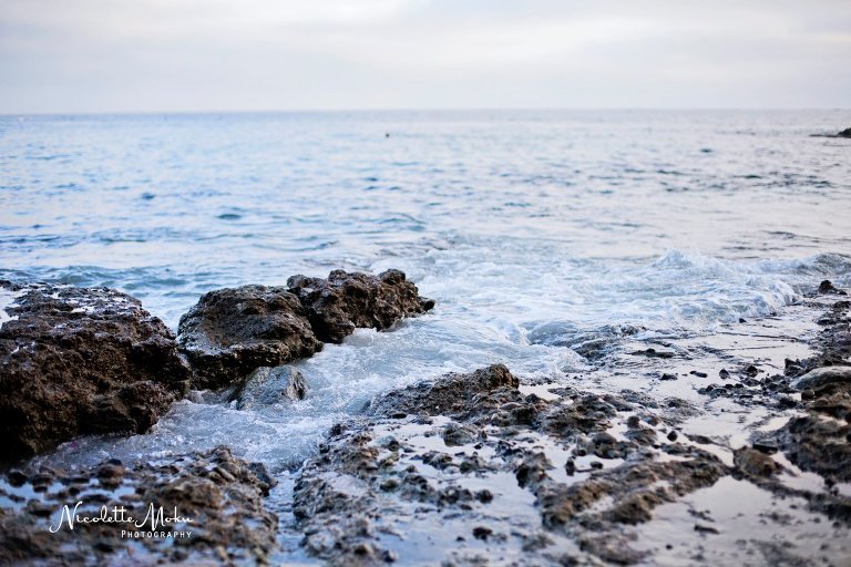 beach trash the dress, beach wedding, elaine traches, flower crown wedding photos, formal wedding portraits on the beach, laguna beach family photographer, laguna beach wedding, laguna beach wedding photographer, oc wedding photographer, orange county wedding photographer, outdoor wedding, tide pool wedding photos, trash the dress, trash the dress session, water trash the dress, wedding photos in the water, wedding photos on the beach, whimsical wedding portraits
