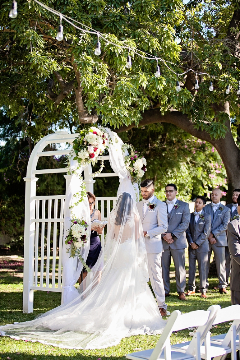 city of orange wedding, orange county wedding, oc wedding, southern california wedding, outdoor wedding, garden wedding, purple wedding, ballroom wedding reception, backless wedding dress, cathedral veil, orange california, fullerton wedding, anaheim wedding, the griffith house, the griffith house wedding, griffith house wedding, orange county wedding photographer, oc wedding photographer, southern california wedding, southern california wedding photographer, orange county garden wedding, chitas flowers, mariposa boutique, badgley mishka, marmofilms, the villa, dance all night dj, creative cakes