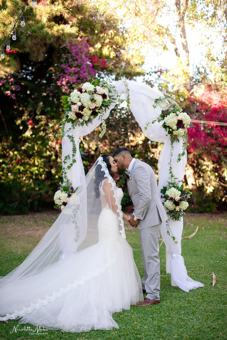 city of orange wedding, orange county wedding, oc wedding, southern california wedding, outdoor wedding, garden wedding, purple wedding, ballroom wedding reception, backless wedding dress, cathedral veil, orange california, fullerton wedding, anaheim wedding, the griffith house, the griffith house wedding, griffith house wedding, orange county wedding photographer, oc wedding photographer, southern california wedding, southern california wedding photographer, orange county garden wedding, chitas flowers, mariposa boutique, badgley mishka, marmofilms, the villa, dance all night dj, creative cakes