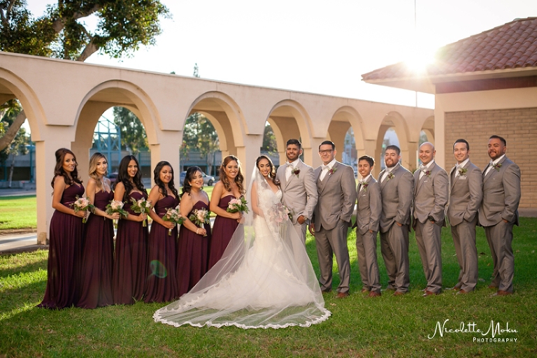 city of orange wedding, orange county wedding, oc wedding, southern california wedding, outdoor wedding, garden wedding, purple wedding, ballroom wedding reception, backless wedding dress, cathedral veil, orange california, fullerton wedding, anaheim wedding, the griffith house, the griffith house wedding, griffith house wedding, orange county wedding photographer, oc wedding photographer, southern california wedding, southern california wedding photographer, orange county garden wedding, chitas flowers, mariposa boutique, badgley mishka, marmofilms, the villa, dance all night dj, creative cakes