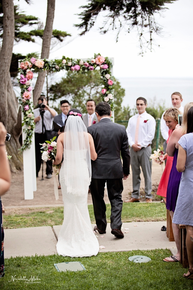 la jolla wedding, san diego wedding, la jolla outdoor wedding, southern california wedding, la jolla scripps wedding, cotton candy themed wedding, gorgeous floral decor, customized wedding decor, pink wedding, whimsical wedding, pink whimsical wedding, asian wedding, multicultural wedding, intimate outdoor wedding, orange county wedding photographer, whittier wedding photographer, whittier photographer, los angeles wedding photographer