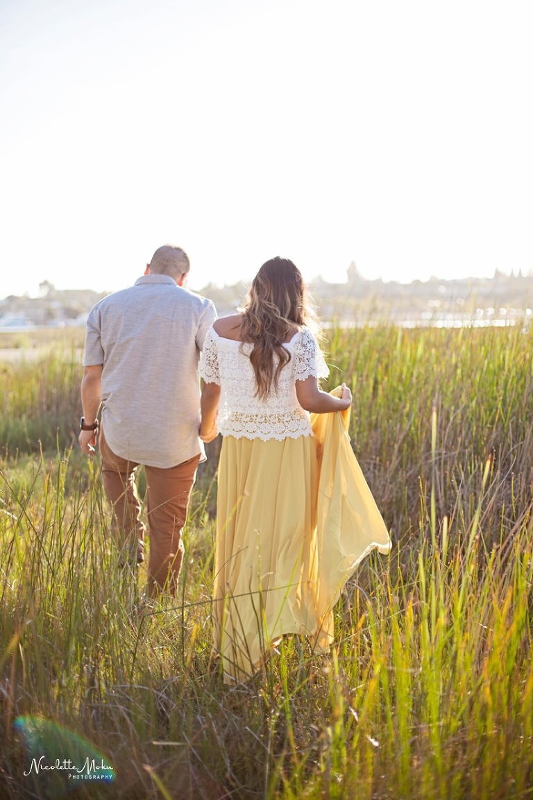 newport beach engagement photos, newport back bay engagement photos, nature preserve, nature preserve engagement, lifestyle engagement, sunset engagement photos, bay engagement photos, marsh, wetlands, wetland photos, newport back bay, orange county engagement photos, newport beach, southern california engagement photos, so cal engagement photos, lifestyle engagement photos, sunset engagement photos, golden hour, golden hour engagement photos, golden light, hazy engagement photos, orange county wedding photographer, seven4one wedding couple