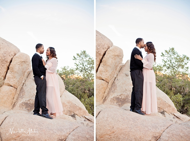 joshua tree engagement, joshua tree engagement session, joshua tree national park, desert engagement session, desert engagement, outdoor engagement session, golden hour engagement session, warm light, natural light engagement session, natural light photographer, natural light engagement photographer, natural light wedding photographer, lifestyle engagement photographer, engagement session on rocks, whittier photographer, whittier engagement photographer, whittier wedding photographer