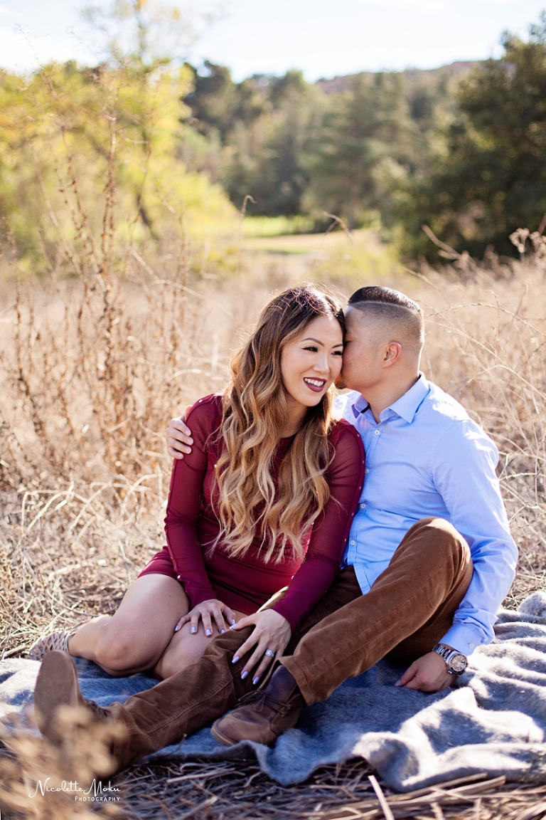 open field portraits, open field engagement session, warm sunny lit engagement, warm light photos, warm light engagement, whittier photographer, whittier engagement photographer, whittier wedding photographer, natural light photographer, lifestyle engagement photos
