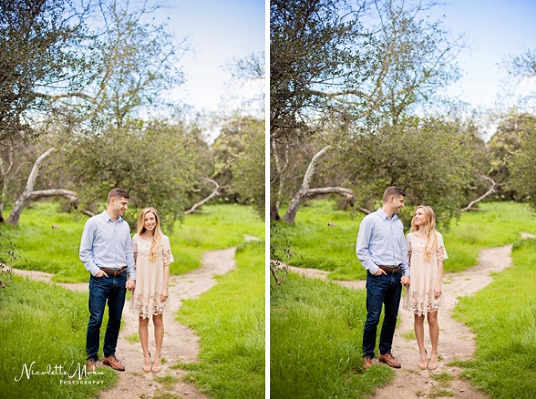 irvine engagement session, orange county engagement session, nature engagement session, outdoor engagement session, natural light portraits, irvine regional park portraits, whittier photographer, whittier engagement photographer, whittier wedding photographer, nature preserve portraits, orange county wedding photographer