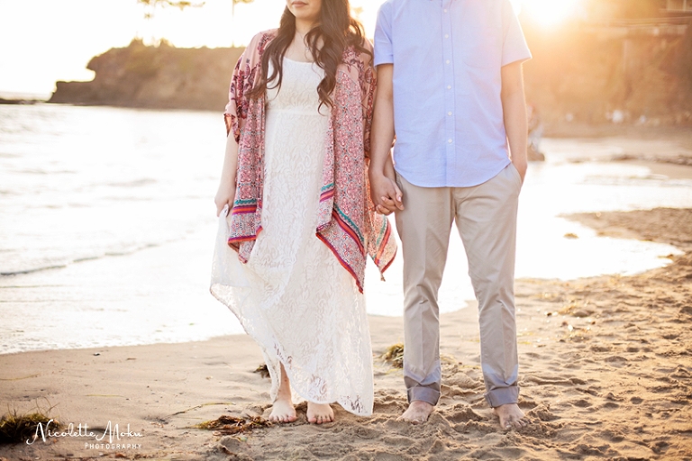 laguna beach engagement session, laguna beach portraits, beach engagement, southern california engagement, beach engagement, whittier photographer, whittier engagement photographer, whittier wedding photographer, lifestyle photographer, natural light photographer, romantic portraits, sunset engagement