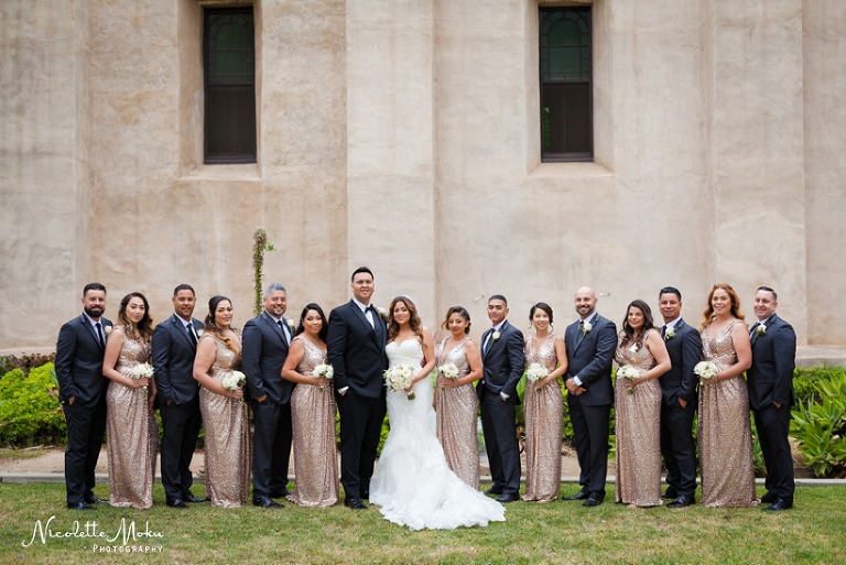 pasadena wedding, sequence bridesmaid dresses, blush wedding, ballroom wedding, socal ballroom wedding, san gabriel mission wedding, san gabriel mission, southern california wedding, whittier photographer, whittier wedding photographer, orange county wedding photographer, oc wedding photographer, los angeles wedding, la wedding photographer