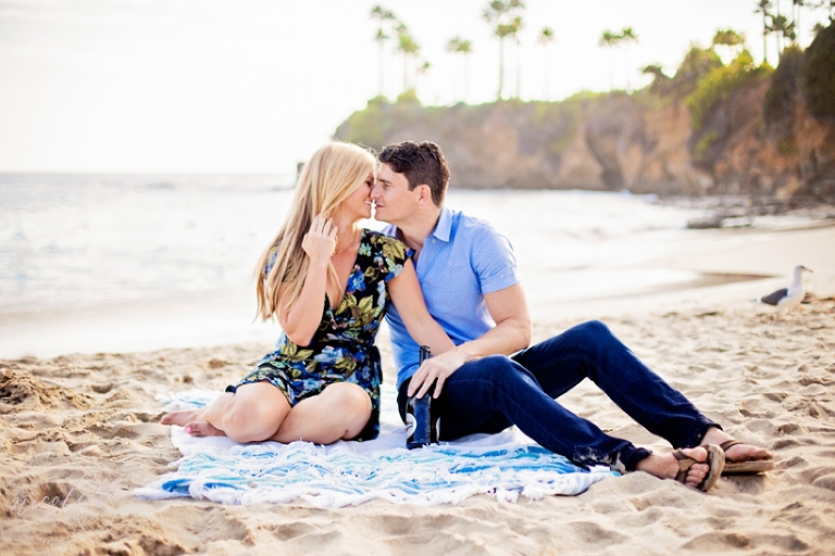 Laguna beach engagement session, laguna beach engagement, beach engagement session, laguna beach photographer, whittier photographer, outdoor photographer, natural light photographer, natural light engagement session, sunset engagement, golden hour, lifestyle photographer