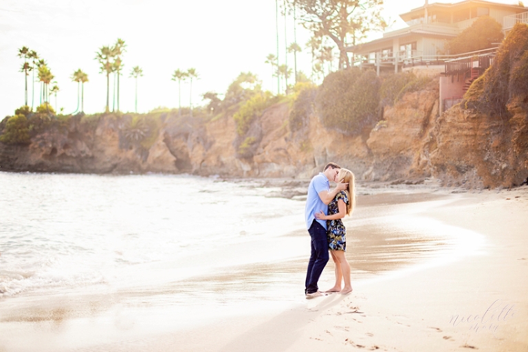 Laguna beach engagement session, laguna beach engagement, beach engagement session, laguna beach photographer, whittier photographer, outdoor photographer, natural light photographer, natural light engagement session, sunset engagement, golden hour, lifestyle photographer