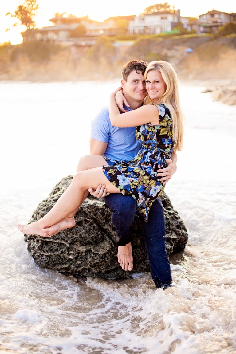 Laguna beach engagement session, laguna beach engagement, beach engagement session, laguna beach photographer, whittier photographer, outdoor photographer, natural light photographer, natural light engagement session, sunset engagement, golden hour, lifestyle photographer