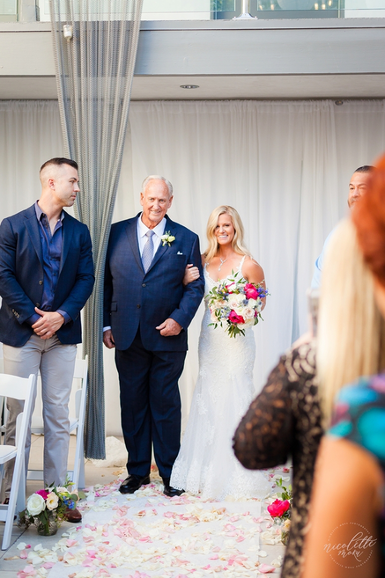 laguna beach wedding, playful wedding, beach wedding, oc beach wedding photographer, laguna beach wedding photographer, seven4one hotel wedding, cargo creative floral designs, badgley mishka wedding dress, designer wedding gown, vibrant wedding, fun wedding design, sunset beach wedding photos, whittier wedding photographer,