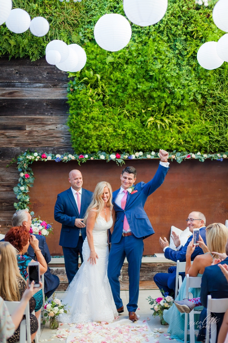 laguna beach wedding, playful wedding, beach wedding, oc beach wedding photographer, laguna beach wedding photographer, seven4one hotel wedding, cargo creative floral designs, badgley mishka wedding dress, designer wedding gown, vibrant wedding, fun wedding design, sunset beach wedding photos, whittier wedding photographer,