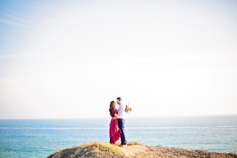 newport beach engagement session, crystal cove engagement session, nicolette moku photography, whittier photographer, sunset beach photos, golden hour engagement, vici dolls dress, lizel shoup, andrew shoup, boutique wedding photographer, outdoor engagement, natural light photographer, dreamy engagement, dreamy beach portraits, dreamy light, dreamy sunset, southern california beach portraits, orange county engagement