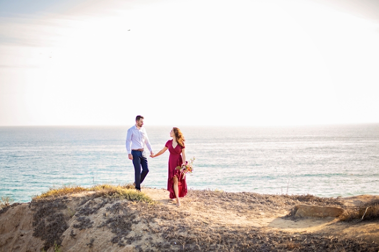 newport beach engagement session, crystal cove engagement session, nicolette moku photography, whittier photographer, sunset beach photos, golden hour engagement, vici dolls dress, lizel shoup, andrew shoup, boutique wedding photographer, outdoor engagement, natural light photographer, dreamy engagement, dreamy beach portraits, dreamy light, dreamy sunset, southern california beach portraits, orange county engagement