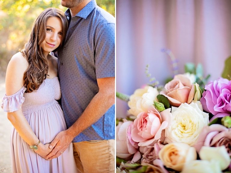 maternity session, maternity shoot, laguna maternity session, orange county maternity photographer, whittier maternity photographer, the bloom of time, Taylor Lattuca make up, Plum Pretty Sugar, Grace Rose Farm, nature maternity photos, romantic maternity photos, adrienne moore, garden rose bouquet