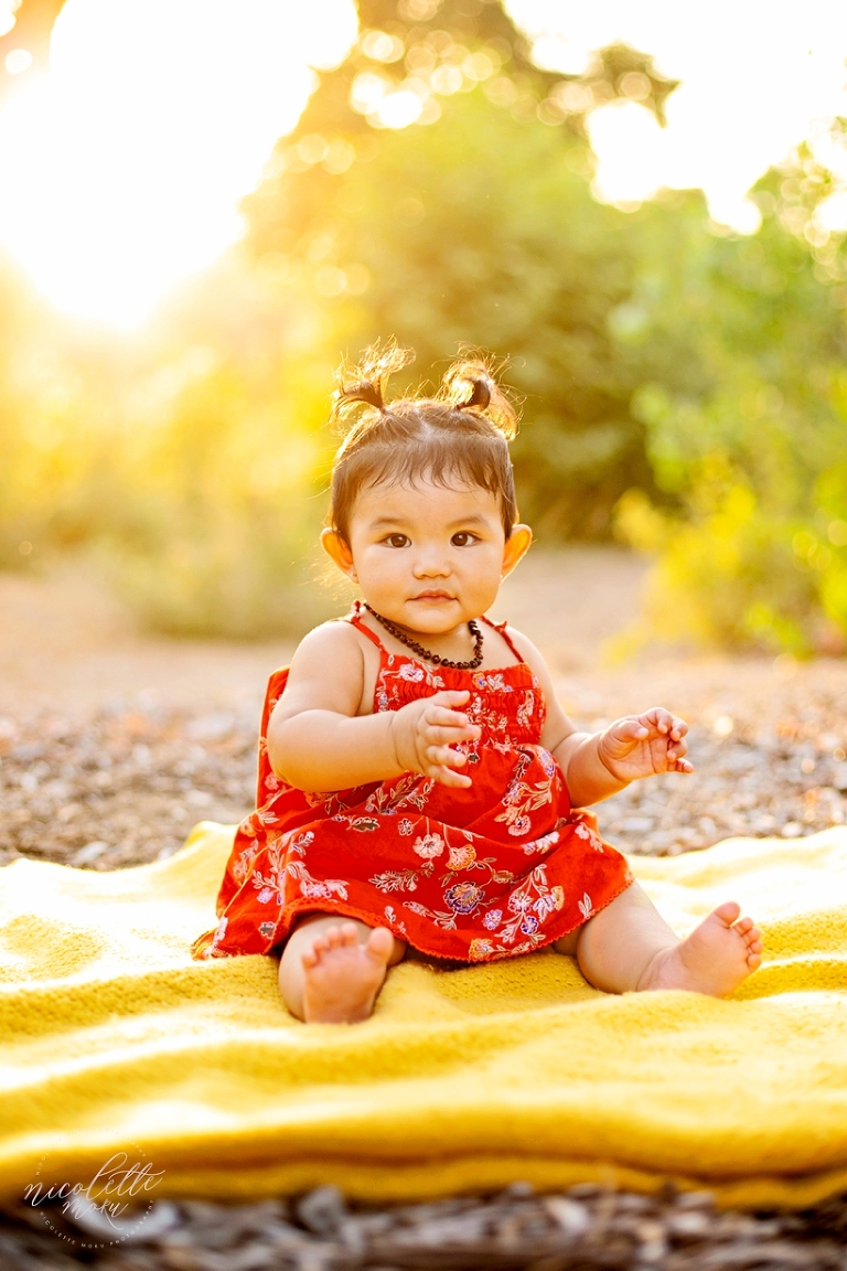 baby portraits, baby photography, baby pictures, 6 month baby portraits, outdoor family photos, outdoor baby portraits, nature, whittier family photographer, whittier family photos, outdoor family photos in whittier, whittier photographer