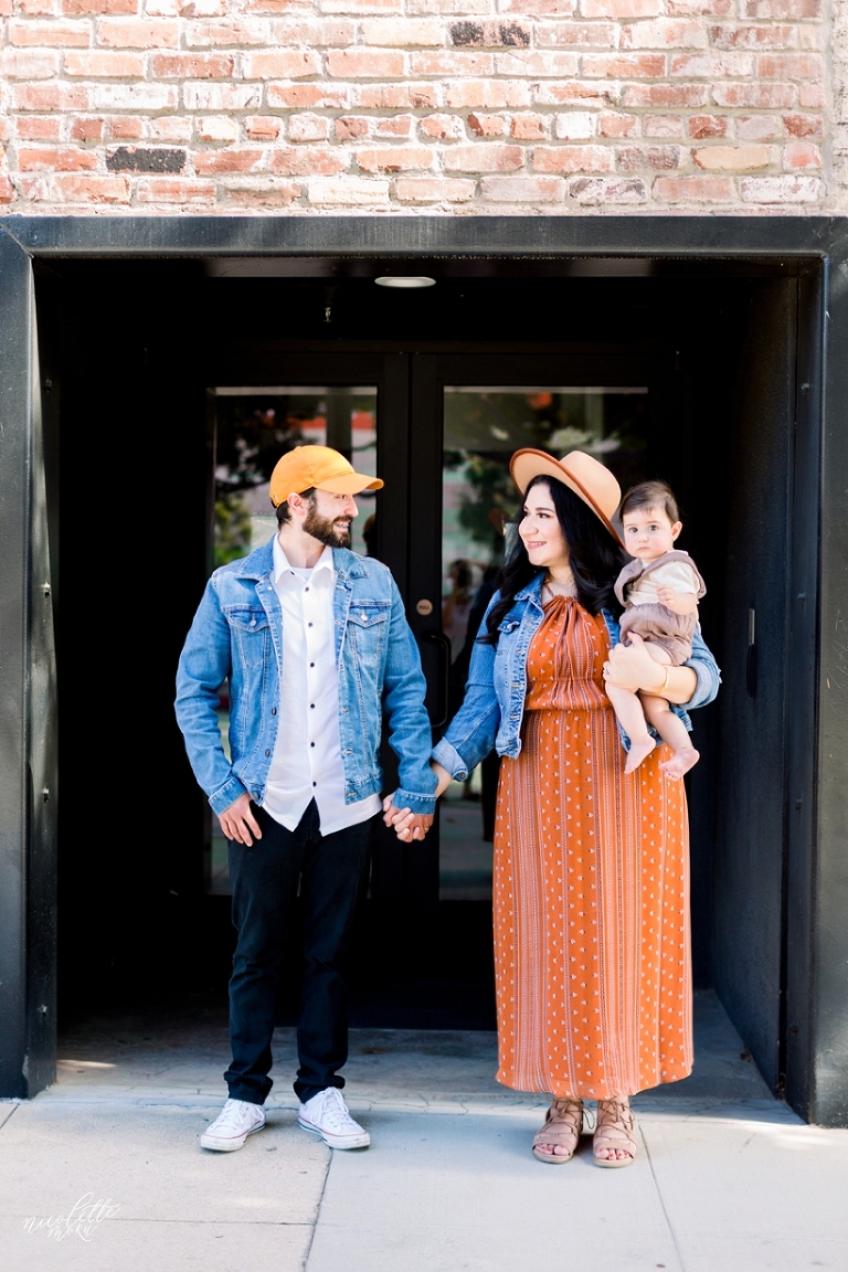 urban family session, brick wall, pasadena family session, pasadena family photos, pasadena family pictures, modern family photos, whittier family photographer, whittier photographer