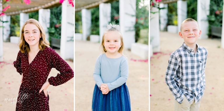 whittier family photos, whittier outdoor photos, whittier family photographer, garden family photos, los angeles family photographer, vibrant family photos, 